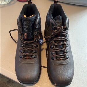 Bass Black and Brown Outdoor Boots